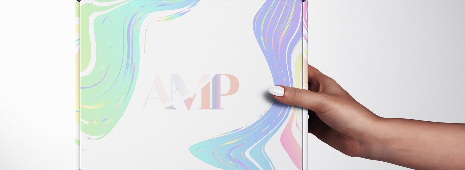 AMP Beauty retail-ready packaging